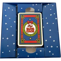 Santa Caos — interno della scatola con il mazzo di carte