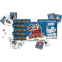 WOW WOW Santa Caos — scatole e carte del gioco